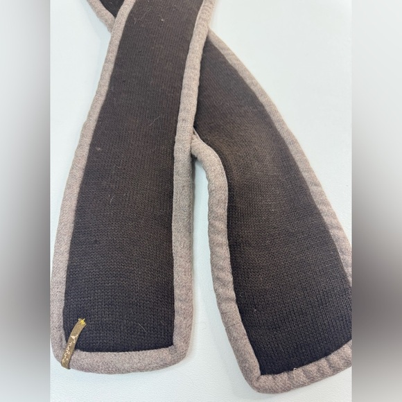 Nobis Wool Thick Chunky Knit Double Sided Womens Scarf - Picture 5 of 10